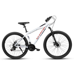 27 in Mountain Bike 21 Speed, Suspension Fork, Aluminum Frame Disc Brake, Mountain Biking for Both Men and Women