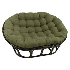 Bay Isle Home Papasan Premium Lounge Chair CUSHION; Sage