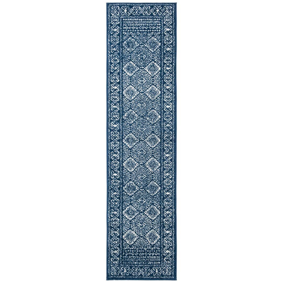 Callista Southwestern Navy/Ivory Area Rug Bungalow Rose Rug Size: Runner 2' x 17'