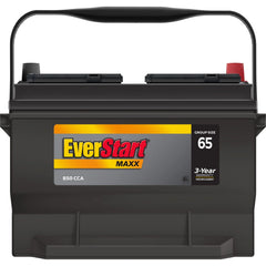 Everstart Maxx Lead Acid Automotive Battery, Group Size 65 12 Volt 850 CCA