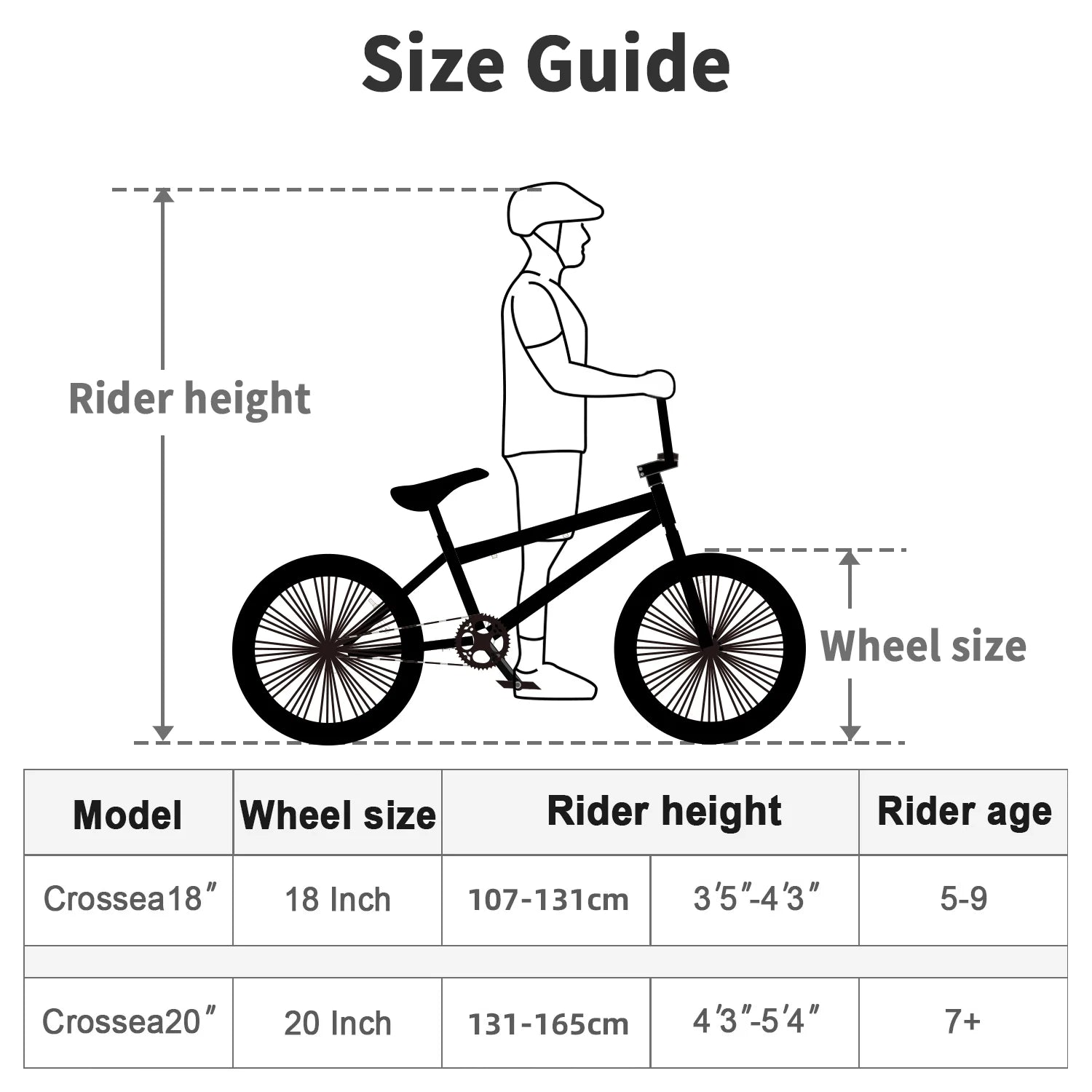 Cubsala 20 in Kids BMX Bike Freestylefor Age 6 - 14 Years Old Boys Girls with 4 Pegs, Black with Red Tires