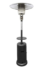 AZ Patio Heaters Outdoor Hammered Patio Heater, Silver