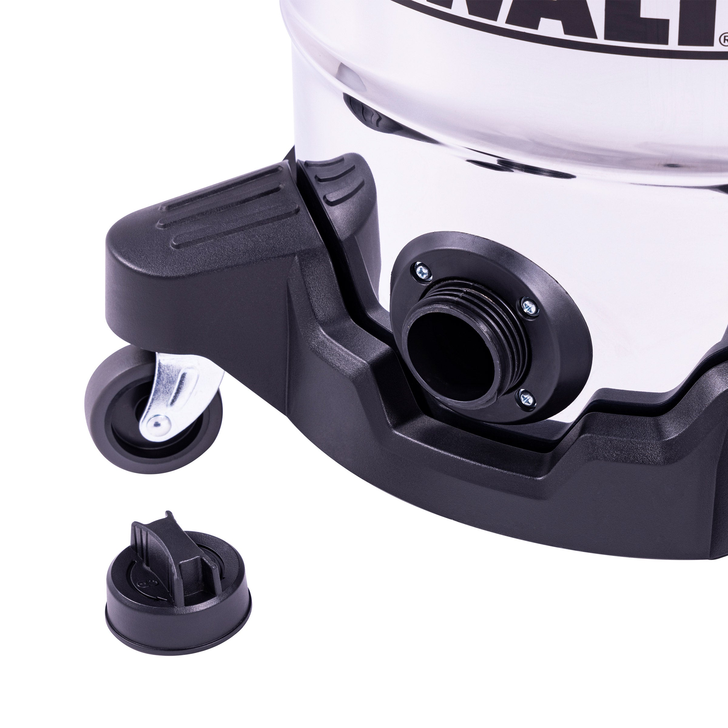 Dewalt 8 - Gallon 4 HP Stealthsonic Quiet Stainless Steel Wet Dry Vacuum