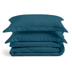 Cosy House Collection Luxury Bamboo Duvet Cover Set 3-Piece - Ultra Soft Bedding - Zippered Comforter Protector, Includes 2 Pillow Shams - King/Cal