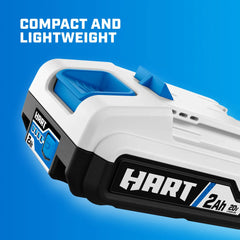 HART 2 - Pack 20 - Volt 2.0ah Lithium - Ion Batteries (Charger Not Included)