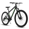 27 in Mountain Bike 21 Speed, Suspension Fork, Aluminum Frame Disc Brake, Mountain Biking for Both Men and Women
