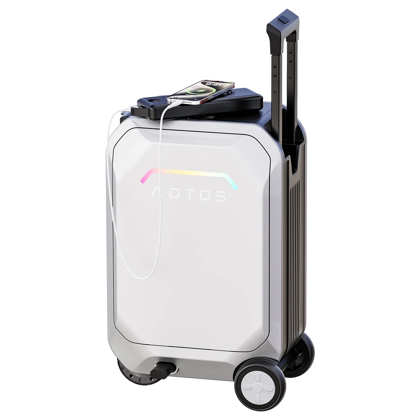 L2 - S Smart Rideable Luggage, Foldable Electric Scooter Suitcase, 6.2 Mph Max Speed, 6.2 - Mile Range, Lightweight Portable Design for Travel & Commute