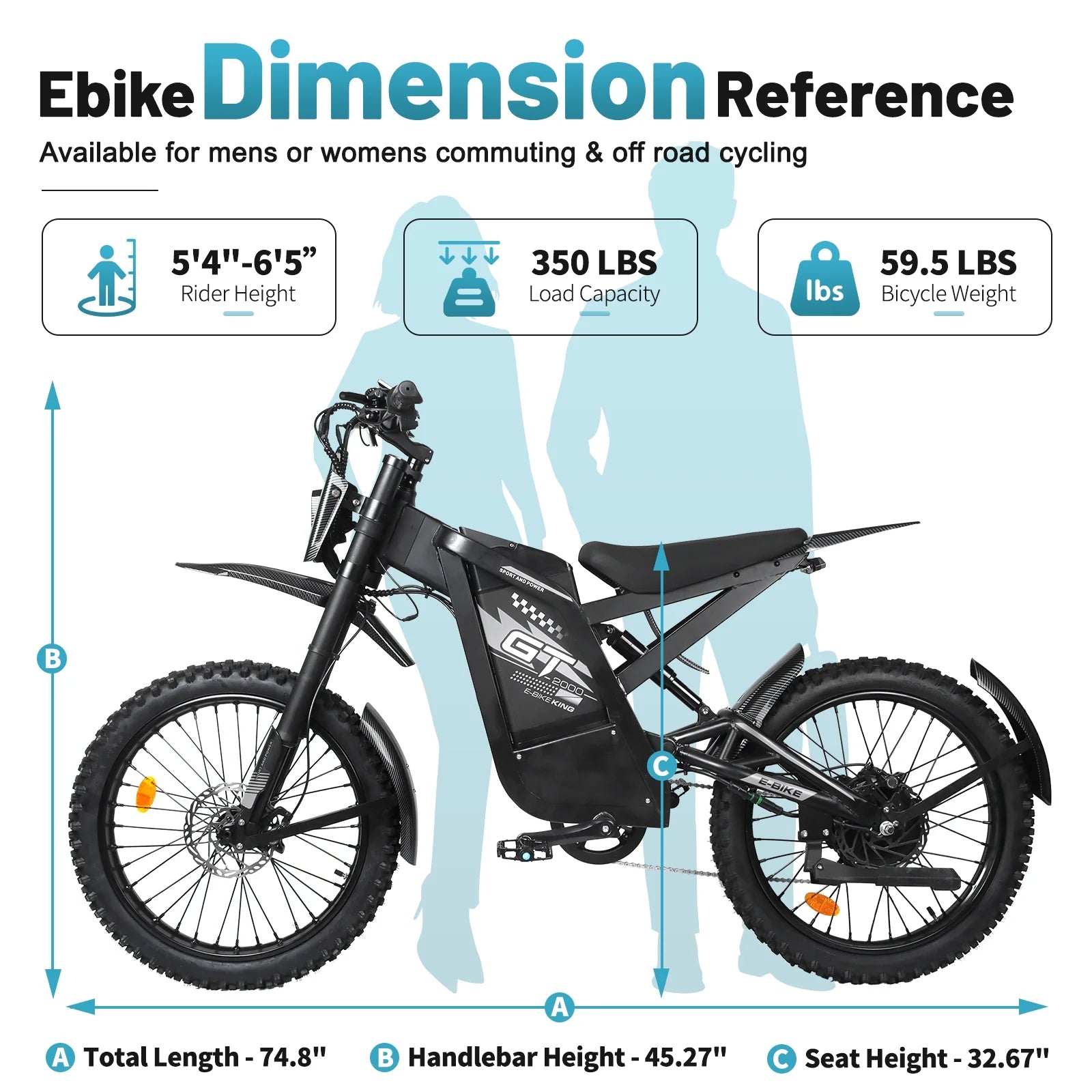 Hipatoo 26" Electric Bike 500W 20MPH E - Bike, 36V 10.4ah Battery, Ebike for Adults, E Bike UL2849