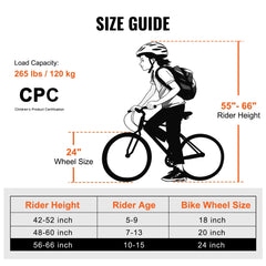 VEVOR BMX Bike, 24 - Inch Wheel Freestyle Bike, BMX Race Bike with 4 Pegs, Beginner - Level BMX to Advanced Riders, BMX Bicycles for Teen Adult Men Women, Durable Hi - Ten Steel Frame, Easy to Assemble