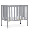 Delta Children Lee Portable Folding Mini Crib with 1.5 - Inch Mattress - Greenguard Gold Certified, Bianca White