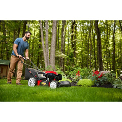 Troy Bilt TB230C | High - Wheel Self - Propelled Mower | 163cc Troy - Bilt Engine | 11" Rear Wheels | 3 - in - 1 Deck | Variable Speed FWD