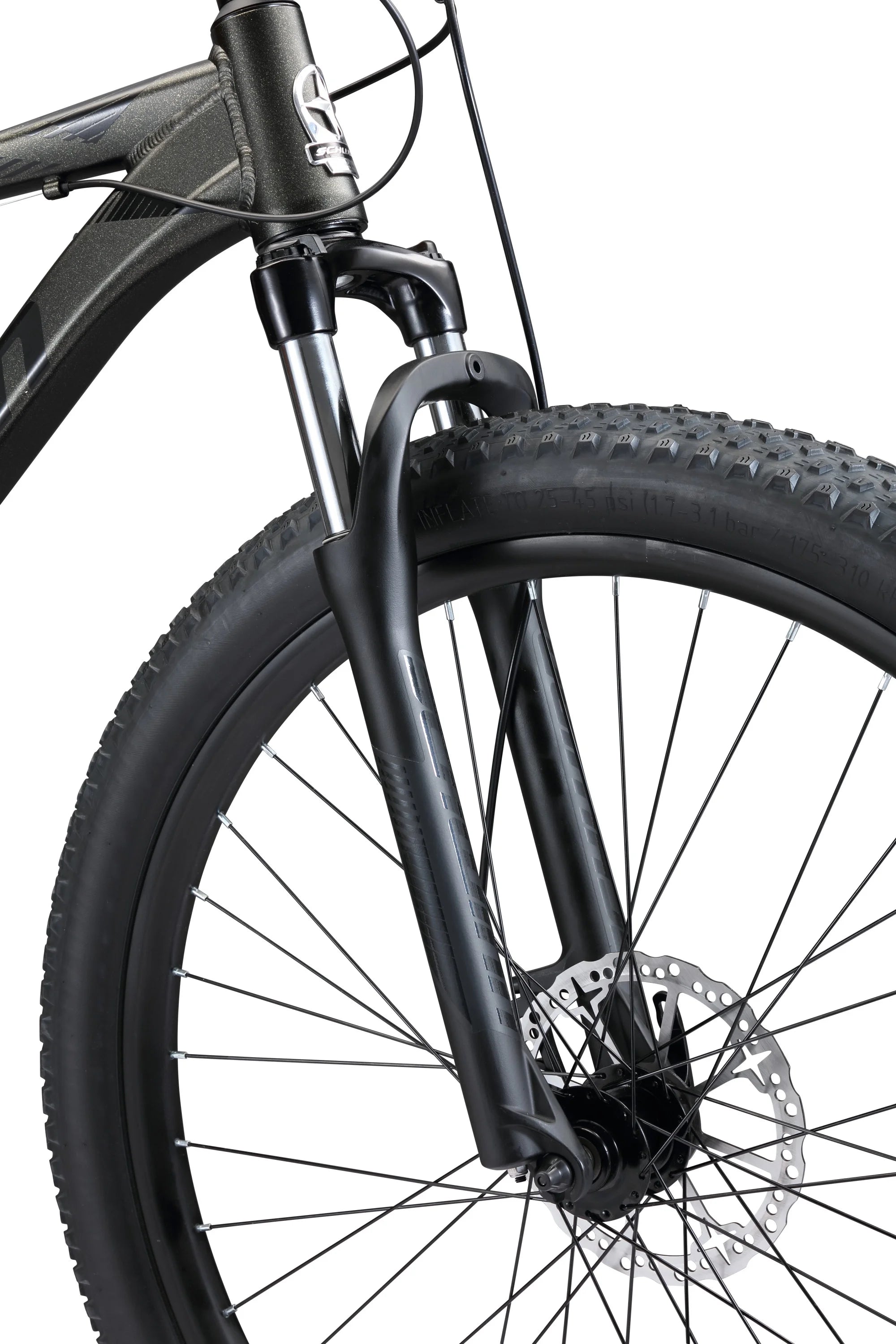 29 - In. Axum Mens Mountain Bike, 19 - in Frame, 8 Speeds, Black