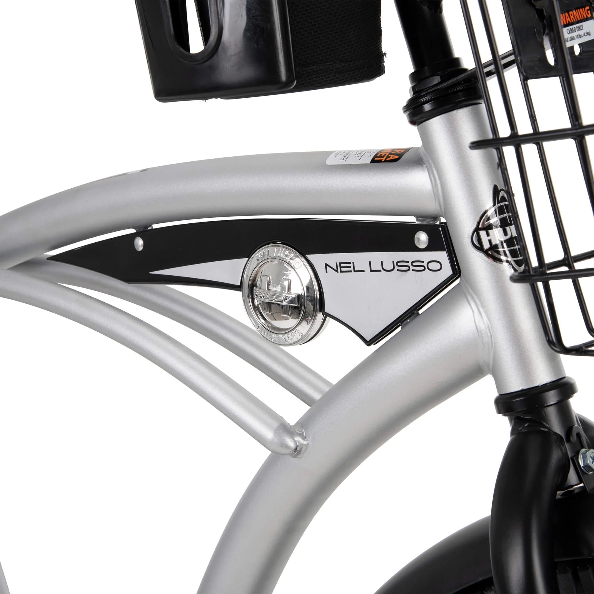 Huffy 26" Nel Lusso Cruiser Bike, Fits Riders 5'0"+, Matte Black, Adult, Men'S