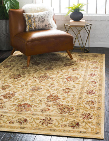 Unique Loom Lawrence Voyage Area Rug - 9' x 12' Cream