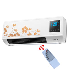 FYHALE 8, 000 Btu 115V Wall - Mounted Air Conditioner with Remote Control (Heating and Cooling)