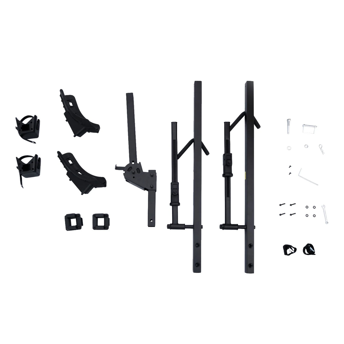 Ozark Trail Premium Platform Steel Bike Rack with 132 lb Load Capacity, 2'' Hitch Receiver E - Bike Compatible