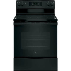 Ge® Appliances 30" Free - Standing Electric Range Model JB645RKSS in Stainless Steel. APPROXIMATE DIMENSIONS (Hxwxd) 47 Height x 29 7/8 Width x 28 Dimension In. Two 9"/6" Power Boil Elements, Self - Clean Oven and Dual - Element Bake