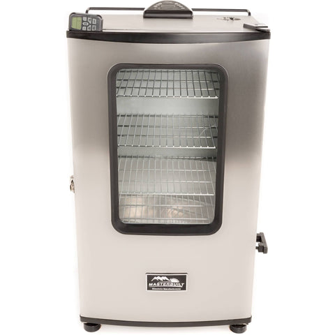 Masterbuilt 40" Electric Smoker with Window, Stainless Steel