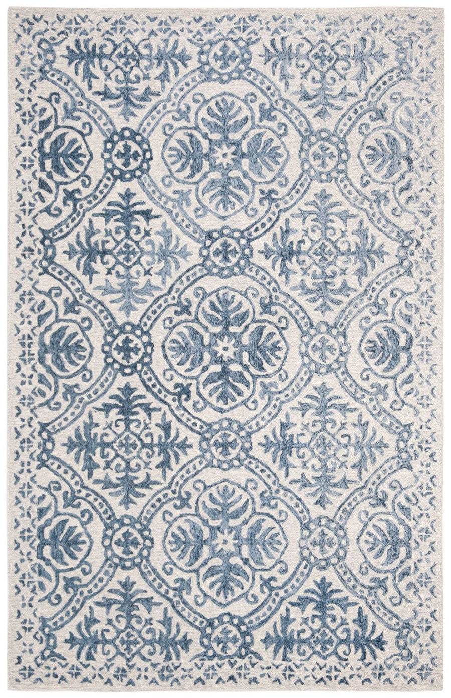 Lauren Ralph Lauren 2'-3" x 8' Nina Navy / Ivory Rug