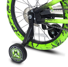Bicycles 18" Madd Gear MG18 BMX Boy'S Bike, Black and Green