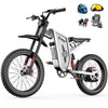 6000W(Peak) Motor 60V/35ah Battery, Freego X2pro Electric Motorcycle for Adults, Electric Bike 50MPH/7 Speed Off Road Electric Bicycle, 19x2 Full Suspension/Four - Piston Hydraulic Brake UL2849MTB