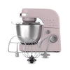 Hamilton Beach 4 Quart Stand Mixer for Kitchen, 7 Speeds, Tilt - Head, Dough Hook, Whisk & Flat Beater, White