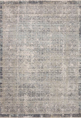 Amber Lewis x Loloi 7'10" 7'10" Sky/Stone Round/Square Alie ALE-04 Area Rug