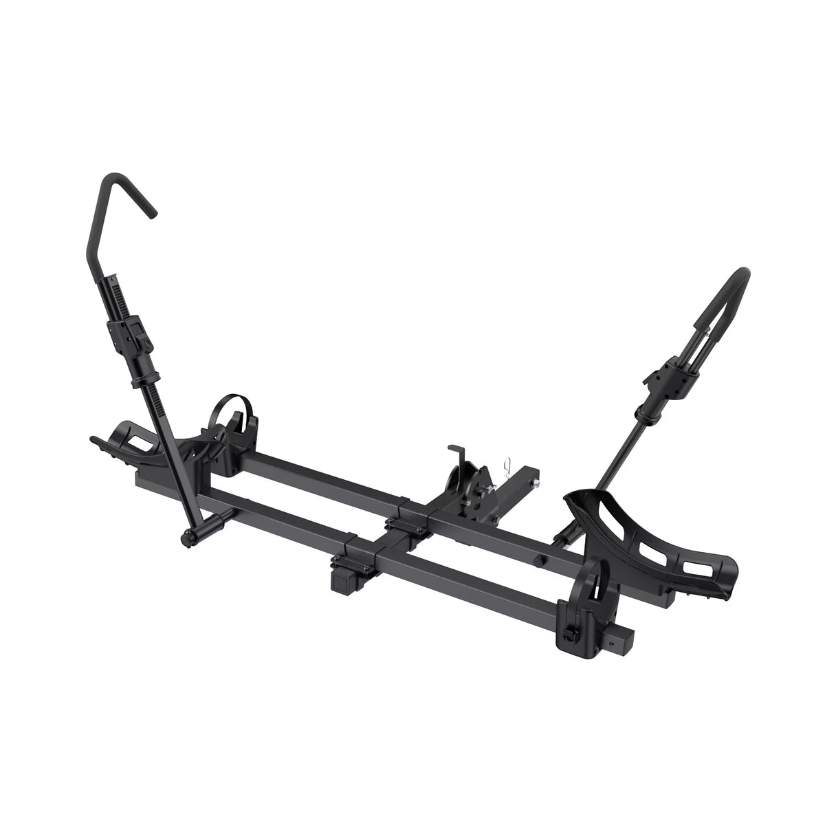Ozark Trail Premium Platform Steel Bike Rack with 132 lb Load Capacity, 2'' Hitch Receiver E - Bike Compatible