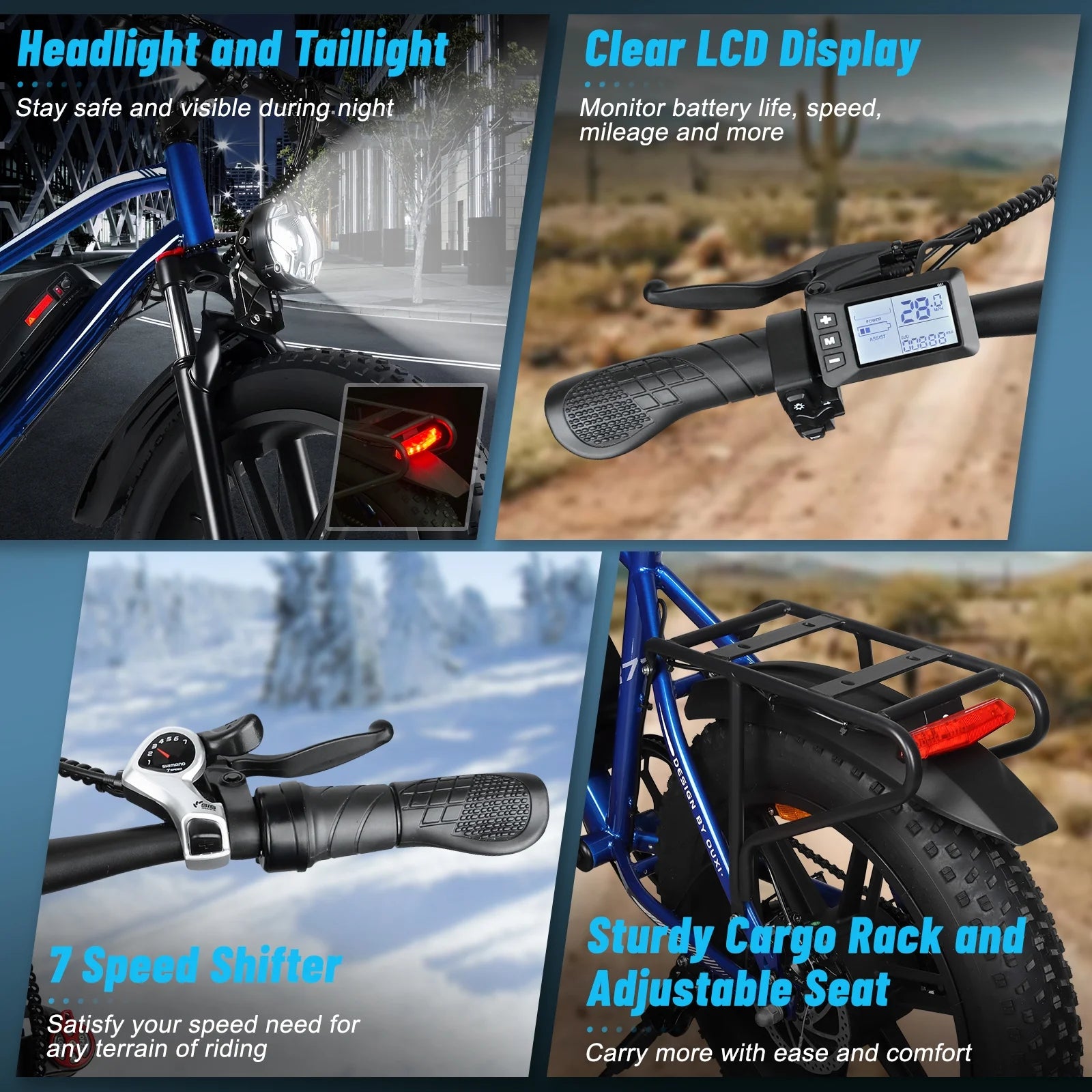 Hipatoo 26" Electric Bike 500W 20MPH E - Bike, 36V 10.4ah Battery, Ebike for Adults, E Bike UL2849