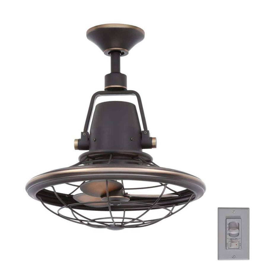 Bentley II 18.90�� Outdoor Oscillating Ceiling Fan - Tarnished Bronze