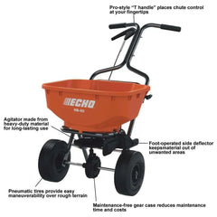 Echo Original Equipment 60 lb. Heavy - Duty Spreader - RB - 60