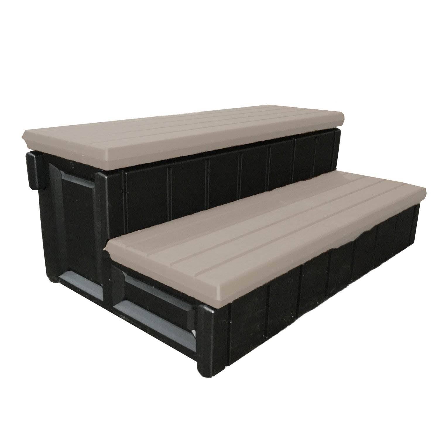 Leisure Accents 36 inch Deluxe Patio Long Hot Tub Spa Step