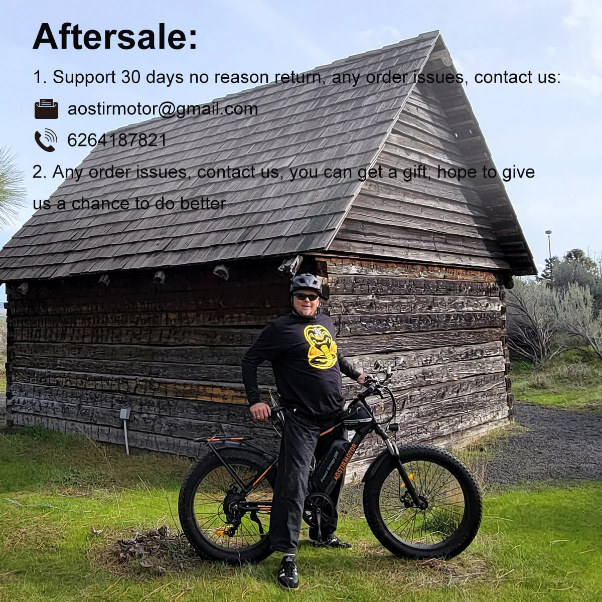 Aostirmotor Electric Mountain Bike, 48V 13AH Removable Lithium Battery 750W Ebike with Rack, 26" 4.0 in Fat Tire Bike, Electric Bicycle for Adults(Black)