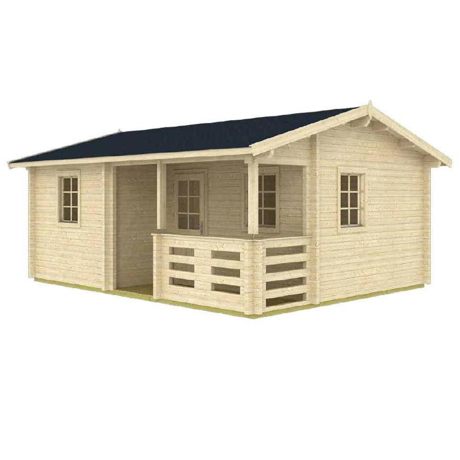 Anorev 2R 15 ft. x 19 ft. Multi-Room 285 Sq. ft. DIY Building Kit