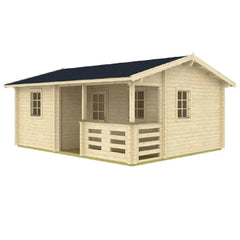 Anorev 2R 15 ft. x 19 ft. Multi-Room 285 Sq. ft. DIY Building Kit