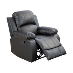 Ainehome Furniture 3 - Pieces Recliner Sectional Sofa Set, Reclining Living Room Sofa, Loveseat, Chair (Black, Living Room Set 3+2+1)