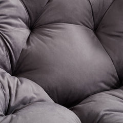 Better Homes & Gardens Double Papasan Accent Chair, Cream Boucle