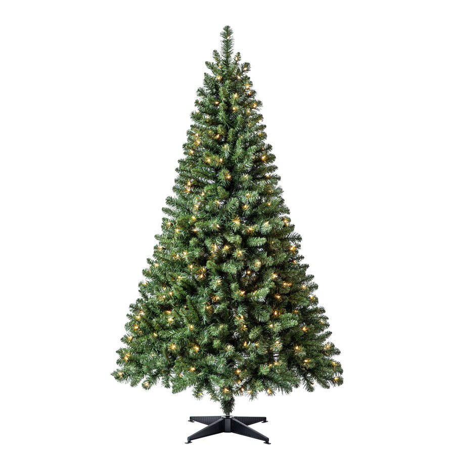 Clear Lights by Ashland 6' Pre-Lit Windham Spruce Artificial Christmas Tree - Each