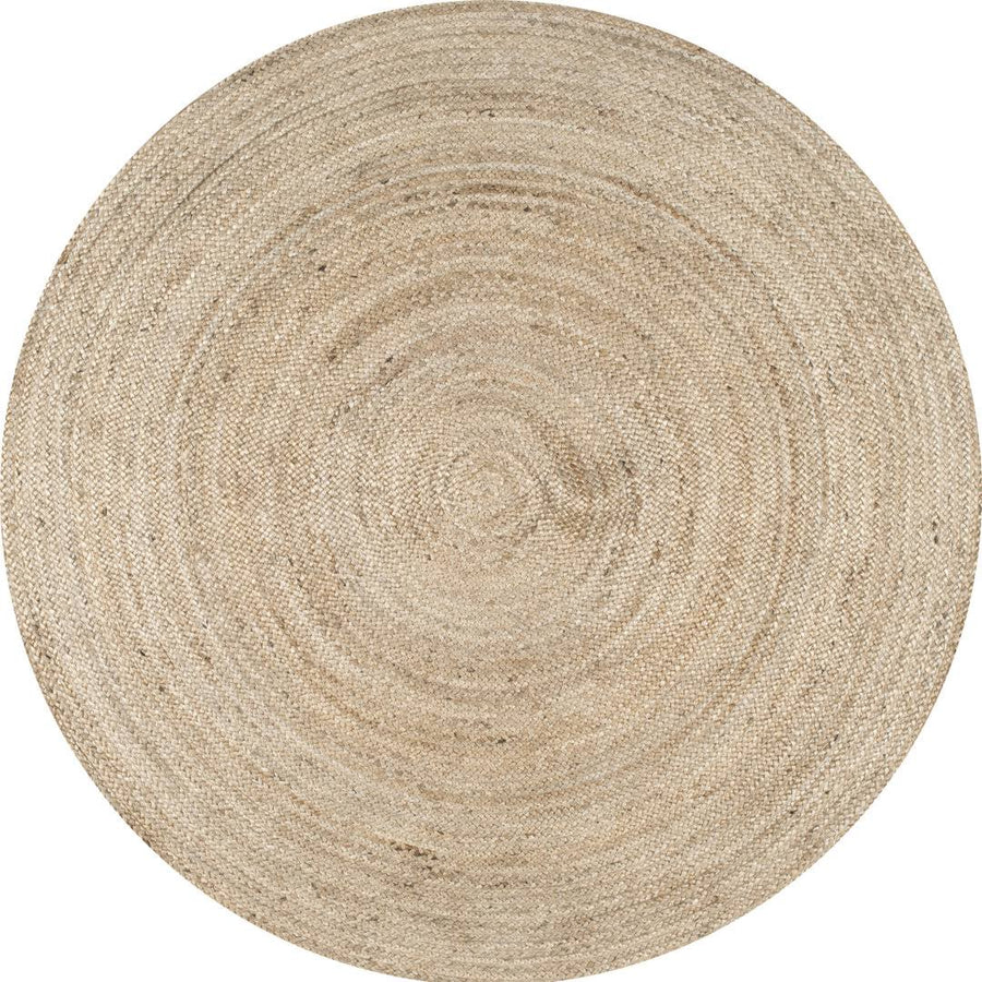 Hand Braided Jute/Sisal Area Rug AllModern Rug Size: Round 4