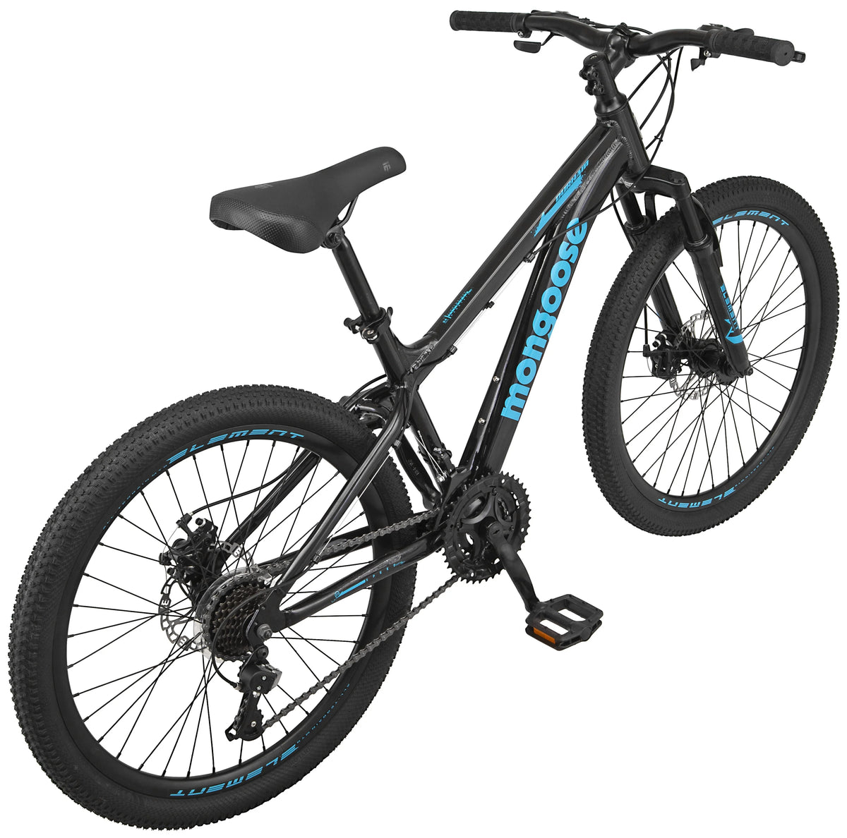 24" Durham Mountain Bike, 21 Speeds, Black