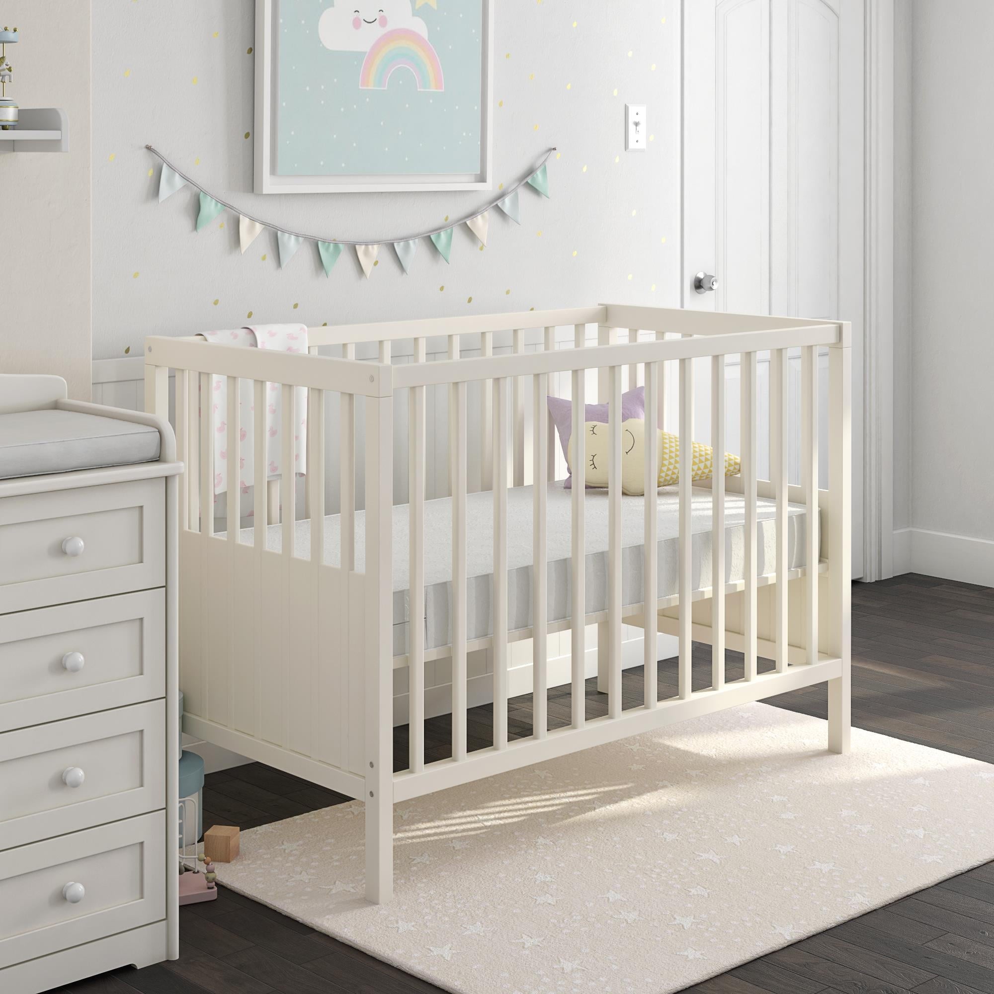 1st Sweet Dreams 5 Crib & Toddler Mattress with Waterproof Cover| Greenguard Gold Certified