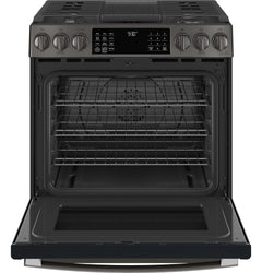 GE APPLIANCES PGS930BPTS Slide in Gas Range