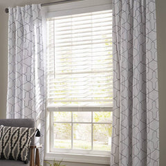 Better Homes & Gardens 2-Inch Cordless Faux Wood Horizontal Window Blinds, White, 23x64, Size: 23 inchw x 64 inchLarge