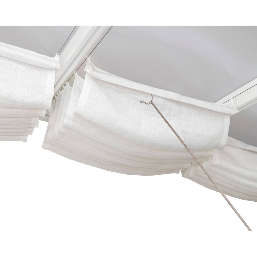 Palram Patio Cover Blinds 10' x 10' White