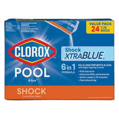 Clorox Pool and Spa Xtrablue Shock, 24 Pack
