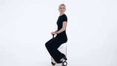 L2 - S Smart Rideable Luggage, Foldable Electric Scooter Suitcase, 6.2 Mph Max Speed, 6.2 - Mile Range, Lightweight Portable Design for Travel & Commute