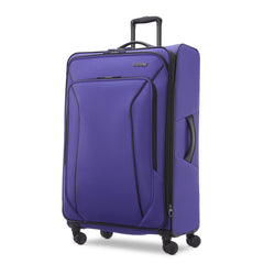 American Tourister X - Lite 3 - Piece Luggage Set with Spinner Wheels - Light Grey
