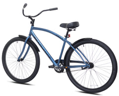 27.5" Kent Bicycles Male Sea Change Beach Cruiser Bike, Metallic Blue, Ages 13+