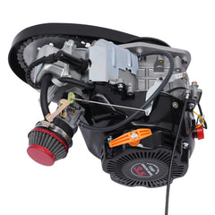 Aiqidi Full Set 100CC 4 - Stroke Bicycle Engine Kit Gas Motorized Motor Bike Modified Engine Conversion Kit Chain Drive 3HP 3600rpm