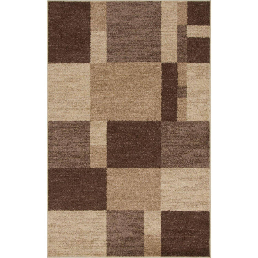 Unique Loom Autumn Providence Area Rug (5' x 8' - Light Brown)